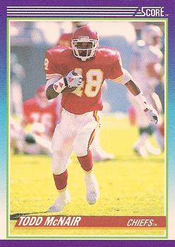 Todd McNair Kansas City Chiefs 1990 Score NFL #137